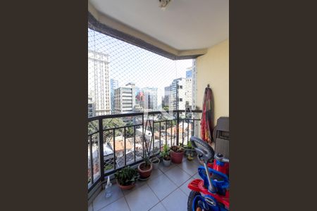 Varanda  de apartamento à venda com 2 quartos, 58m² em Vila Olímpia, São Paulo