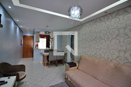 Sala  de apartamento à venda com 2 quartos, 65m² em Vila Dusi, São Bernardo do Campo