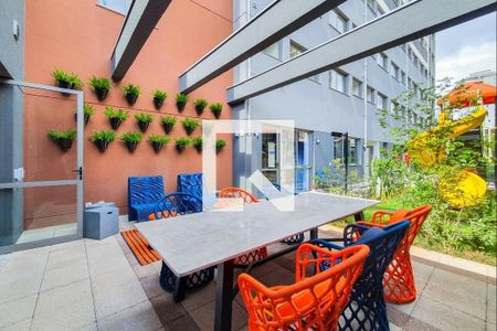 Studio para alugar com 27m², 1 quarto e sem vagaÁrea comum - Churrasqueira