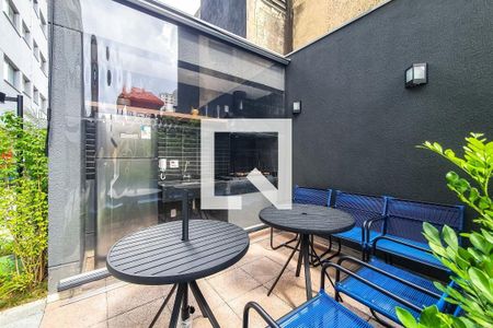 Studio para alugar com 27m², 1 quarto e sem vagaÁrea comum - Churrasqueira