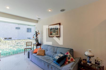 Sala de apartamento à venda com 3 quartos, 77m² em Cosme Velho, Rio de Janeiro