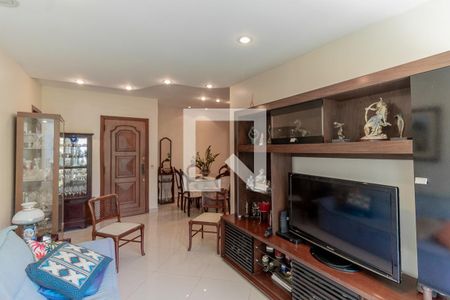 Sala de apartamento à venda com 3 quartos, 77m² em Cosme Velho, Rio de Janeiro