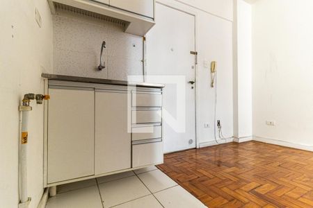 Studio para alugar com 32m², 1 quarto e sem vagaCozinha
