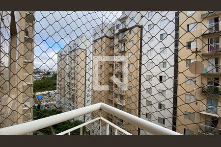 Varanda da Sala  de apartamento à venda com 2 quartos, 48m² em Parque Bristol, São Paulo
