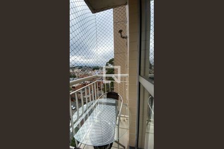 Varanda da Sala  de apartamento à venda com 2 quartos, 48m² em Parque Bristol, São Paulo