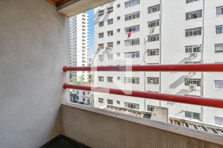 Varanda de apartamento à venda com 2 quartos, 45m² em Vila Buarque, São Paulo