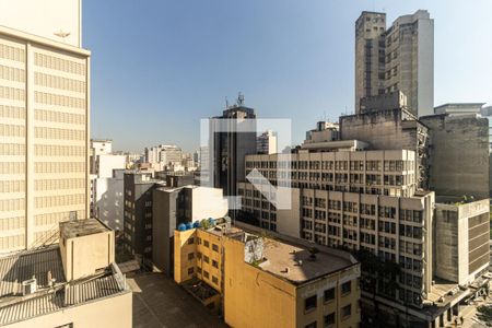 Vista do Studio de kitnet/studio à venda com 1 quarto, 32m² em República, São Paulo