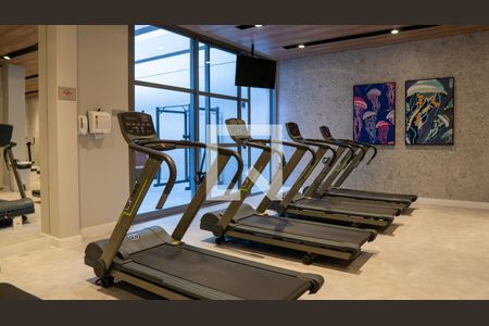 Studio para alugar com 21m², 1 quarto e sem vaga Studio para alugar com 21m², 1 quarto e sem vagaAcademia