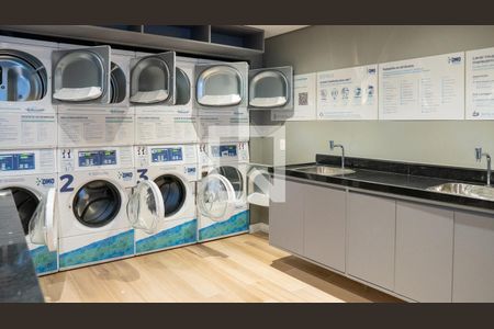 Studio para alugar com 21m², 1 quarto e sem vaga Studio para alugar com 21m², 1 quarto e sem vagaLavanderia