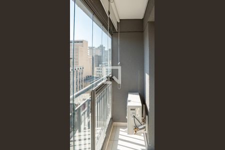 Studio para alugar com 21m², 1 quarto e sem vaga Studio para alugar com 21m², 1 quarto e sem vagaVaranda