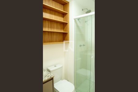 Studio para alugar com 21m², 1 quarto e sem vaga Studio para alugar com 21m², 1 quarto e sem vagaBanheiro