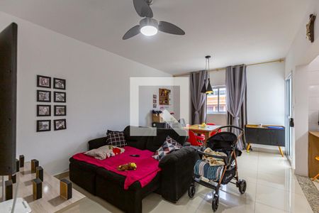 Sala de apartamento à venda com 2 quartos, 90m² em Vila Pires, Santo André