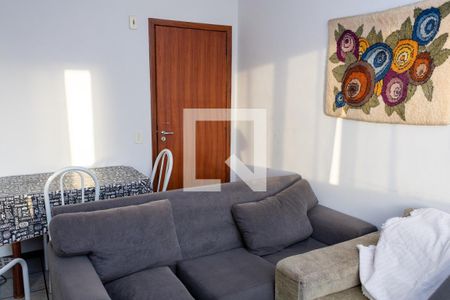 Sala de apartamento para alugar com 2 quartos, 55m² em Canasvieiras, Florianópolis