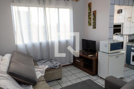 Sala de apartamento para alugar com 2 quartos, 55m² em Canasvieiras, Florianópolis