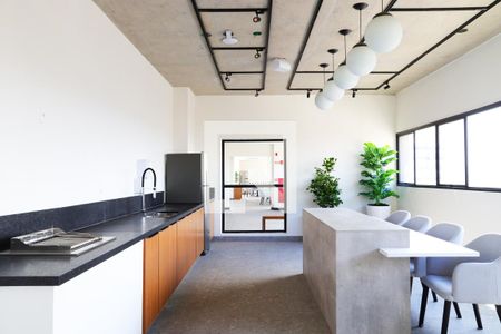 Studio à venda com 18m², 1 quarto e sem vagaÁrea gourmet