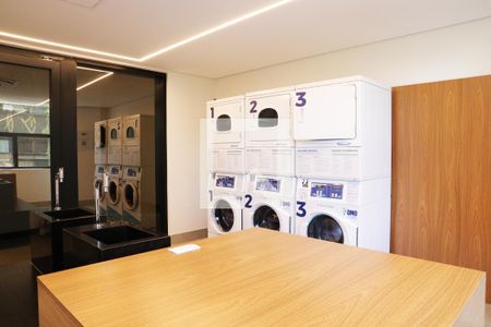 Studio à venda com 18m², 1 quarto e sem vagaLavanderia