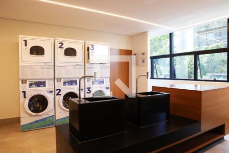 Studio à venda com 18m², 1 quarto e sem vagaLavanderia