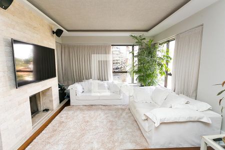 Sala  de apartamento à venda com 4 quartos, 362m² em Jardim Vitória Régia, São Paulo