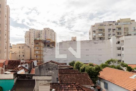 Vista de kitnet/studio para alugar com 1 quarto, 17m² em Laranjeiras, Rio de Janeiro