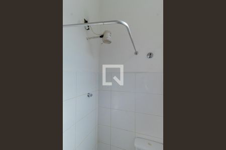 Banheiro de kitnet/studio para alugar com 1 quarto, 17m² em Laranjeiras, Rio de Janeiro
