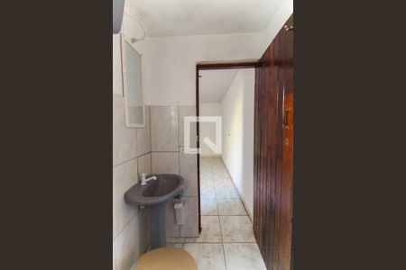 Banheiro da Suíte de casa para alugar com 1 quarto, 45m² em Vila Correa, Ferraz de Vasconcelos