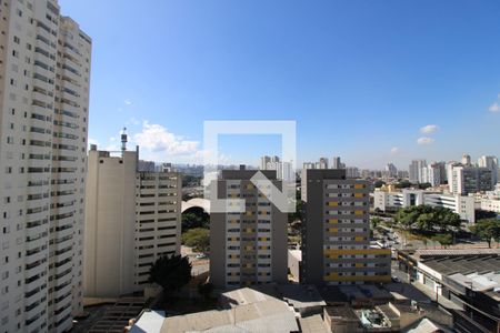 Vista da varanda da sala  de kitnet/studio à venda com 1 quarto, 51m² em Barra Funda, São Paulo
