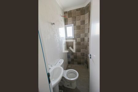 Banheiro da Suíte de apartamento para alugar com 2 quartos, 59m² em Parque Oratorio, Santo André