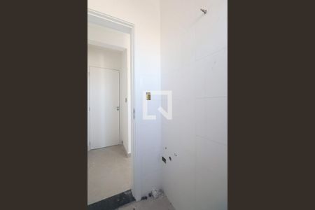 Banheiro do Quarto 1 - Suíte de apartamento à venda com 2 quartos, 117m² em Parque Oratorio, Santo André