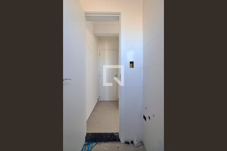 Banheiro do Quarto 1 - Suíte de apartamento à venda com 2 quartos, 117m² em Parque Oratorio, Santo André