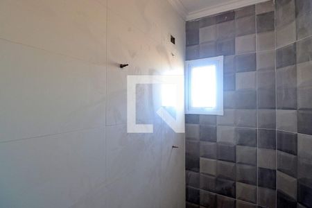 Banheiro do Quarto 1 - Suíte de apartamento à venda com 2 quartos, 117m² em Parque Oratorio, Santo André