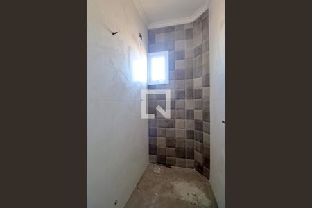 Banheiro do Quarto 1 - Suíte de apartamento à venda com 2 quartos, 117m² em Parque Oratorio, Santo André