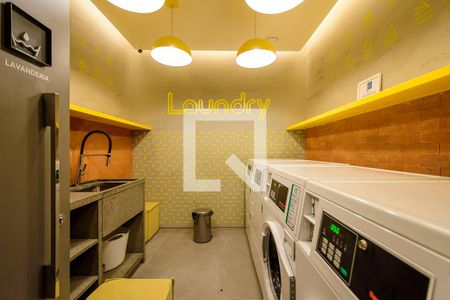 Studio à venda com 42m², 1 quarto e 1 vagaLavanderia