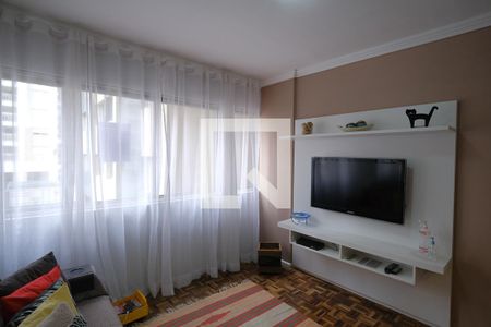 Sala de apartamento para alugar com 2 quartos, 52m² em Água Verde, Curitiba