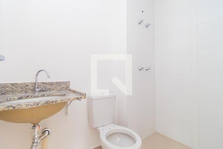 Banheiro de kitnet/studio à venda com 1 quarto, 23m² em Bela Vista, São Paulo