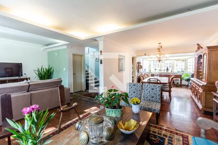 Sala de casa para alugar com 4 quartos, 250m² em Indianópolis, São Paulo