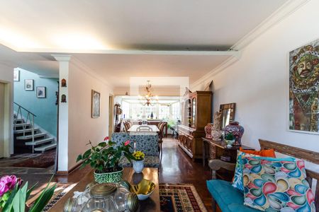 Sala de casa para alugar com 4 quartos, 250m² em Indianópolis, São Paulo