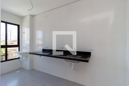 Cozinha de kitnet/studio à venda com 1 quarto, 24m² em Vila Prudente, São Paulo