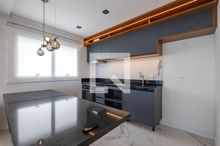 Sala/Cozinha de apartamento para alugar com 1 quarto, 82m² em Jardim Paulista, São Paulo