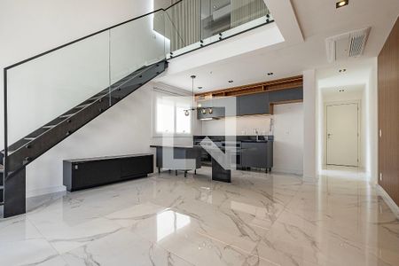 Sala/Cozinha de apartamento para alugar com 1 quarto, 82m² em Jardim Paulista, São Paulo