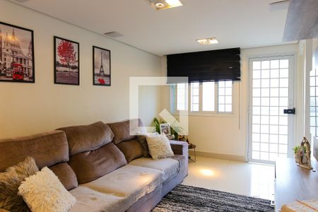 Sala de casa de condomínio para alugar com 4 quartos, 179m² em Vila Metalúrgica, Santo André