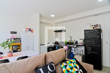 Sala de apartamento à venda com 1 quarto, 34m² em Vila Palmeiras, São Paulo