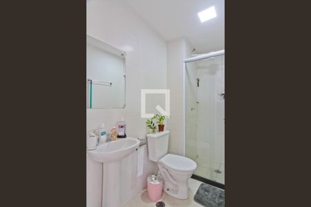 Banheiro de apartamento à venda com 1 quarto, 34m² em Vila Palmeiras, São Paulo