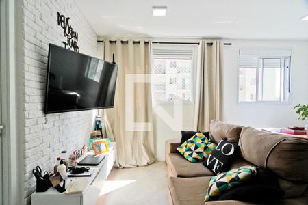 Sala de apartamento à venda com 1 quarto, 34m² em Vila Palmeiras, São Paulo