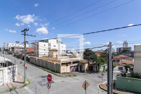Varanda da sala - Vista de apartamento à venda com 3 quartos, 74m² em Heliópolis, Belo Horizonte