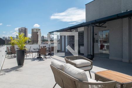 Studio à venda com 40m², 1 quarto e 1 vaga Studio à venda com 40m², 1 quarto e 1 vagaÁrea comum - Churrasqueira