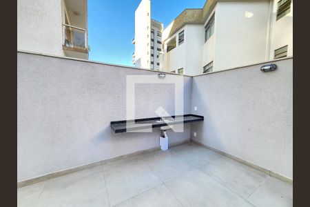 Área privativa- gourmet de apartamento à venda com 2 quartos, 184m² em Serra, Belo Horizonte