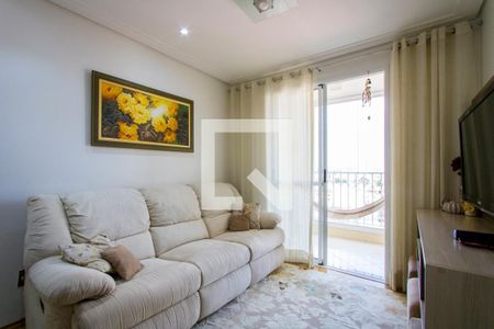 Sala de apartamento à venda com 3 quartos, 73m² em Vila Helena, Santo André