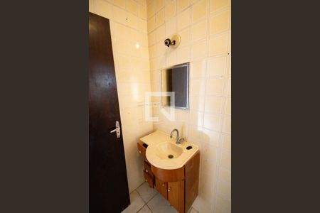 Banheiro Suíte de apartamento para alugar com 1 quarto, 40m² em Vila Tupi, Praia Grande