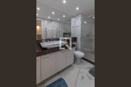 Apartamento para alugar com 138m², 3 quartos e 2 vagasSuíte Master - Banheiro