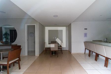 Apartamento para alugar com 46m², 2 quartos e 1 vagaÁrea comum - Salão de festas